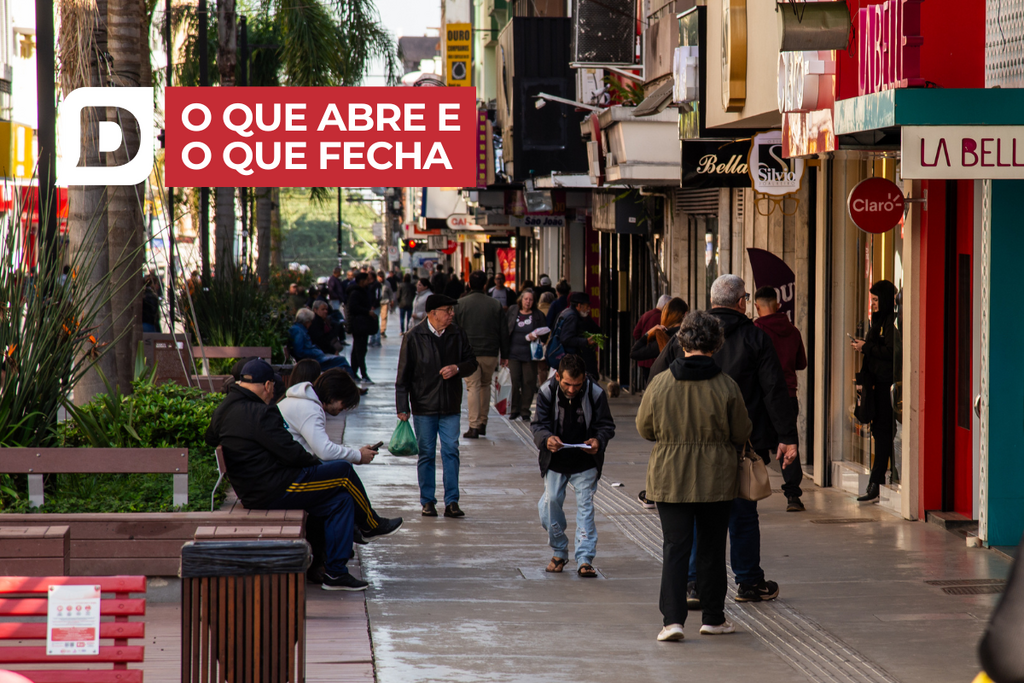 O que abre e o que fecha no feriado de Corpus Christi em Santa Maria