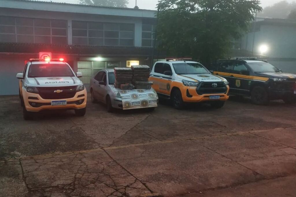 título imagem Motorista é preso com mais de 160 quilos de maconha durante abordagem na BR-158 em Cruz Alta