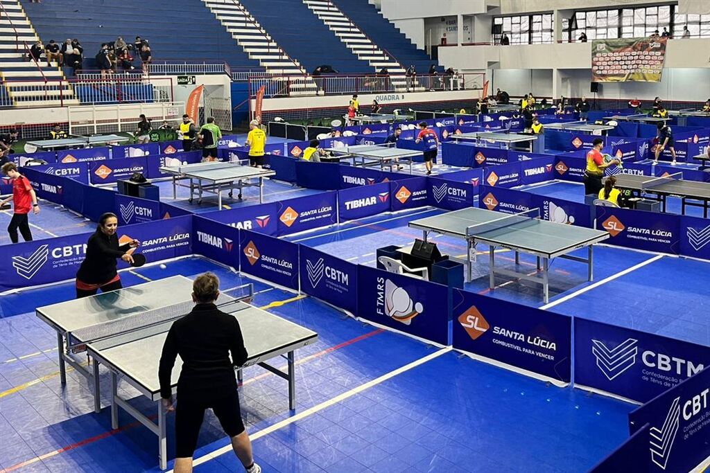 Etapa do Circuito Estadual RS de Tênis de Mesa movimenta o Clube Dores