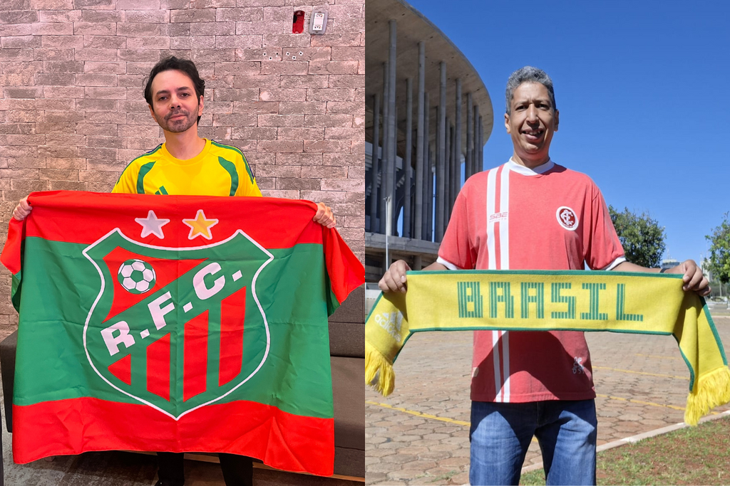 Santa-marienses levarão camisas de Inter-SM e Riograndense para a Copa do Mundo