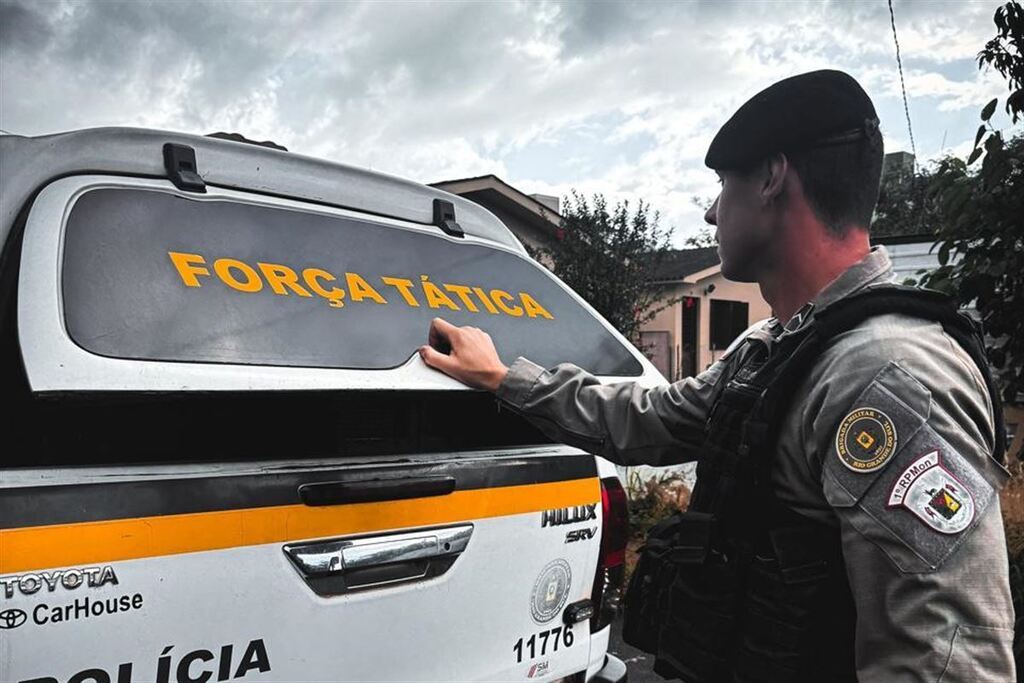Foragido há cerca de cinco meses, homem é localizado e preso pela BM em Santa Maria