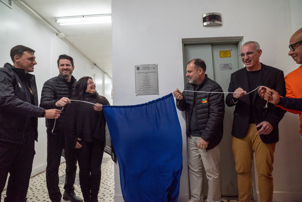 Academia Popular da Antiga Reitoria é inaugurada com atividades gratuitas e parceria com Polícia Penal em Santa Maria