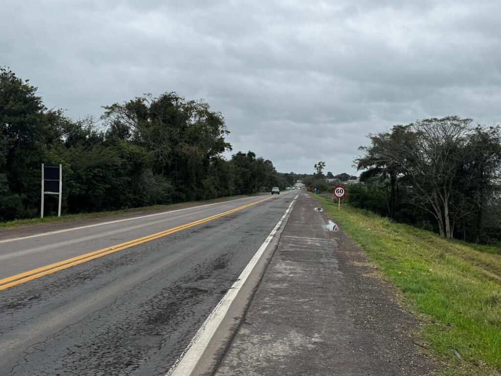 Obras na BR-392 provocam sistema pare e siga até julho no Bairro Passo das Tropas