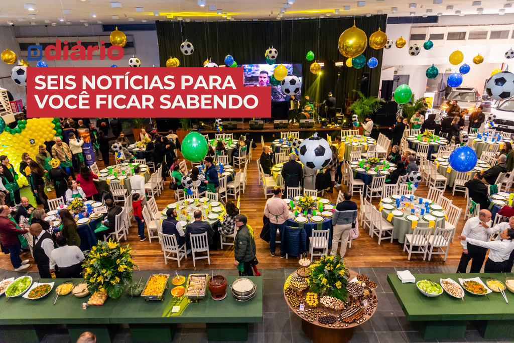 Solidariedade entra em campo e reúne público para a tradicional Feijoada do Diário e outras notícias