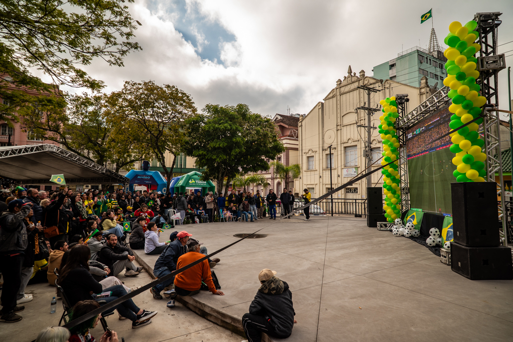 Brasil e Noruega: Santa Maria terá segunda edição da Fan Fest neste domingo na Praça Saldanha Marinho
