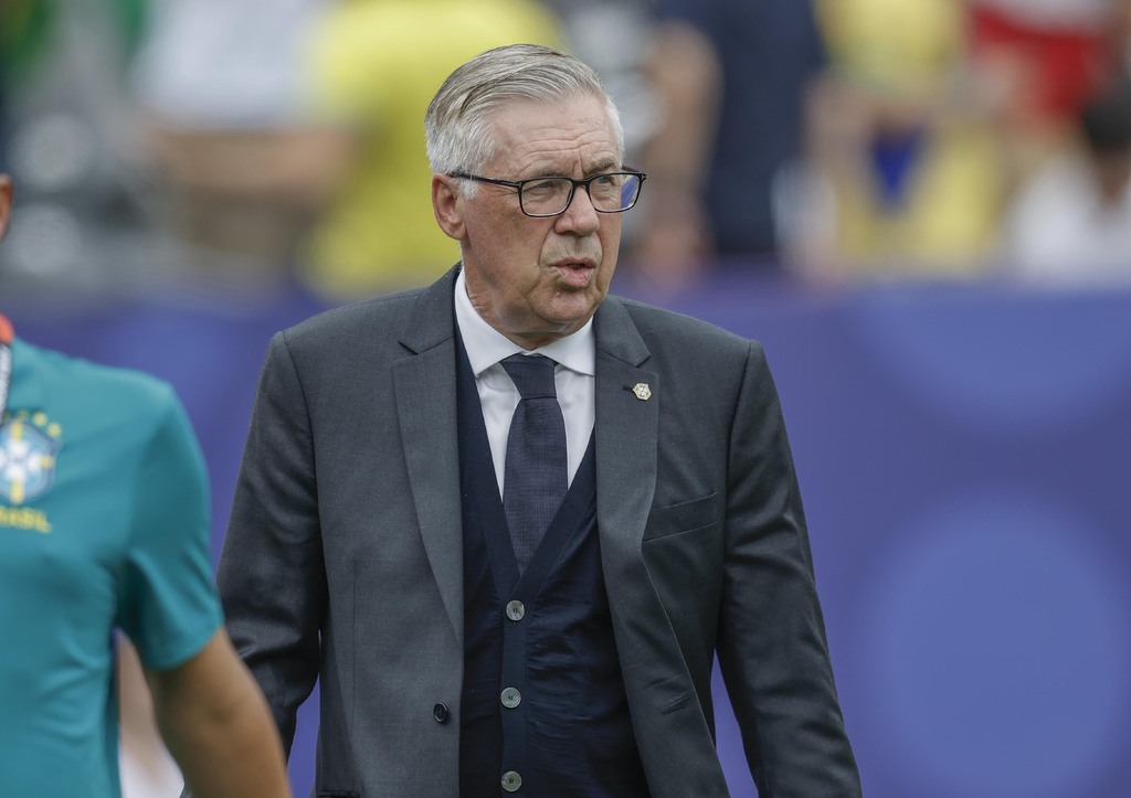 Mesmo após eliminação, Ancelotti seguirá no comando da Seleção até a Copa de 2030
