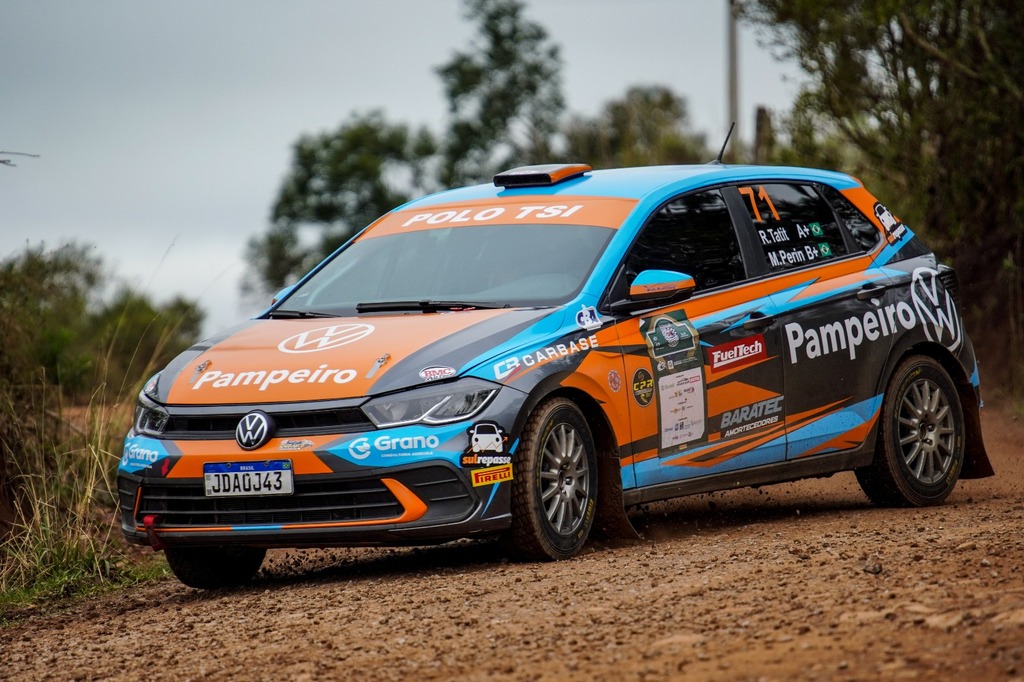 Equipe Pampeiro Rally não completa prova em Nova Prata por problema em peça no câmbio