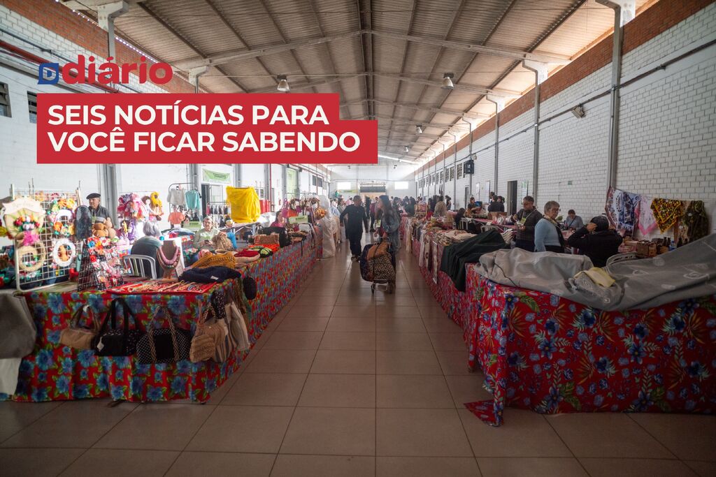 Com mais expositores e novidades, Feicoop abre programação nesta sexta em Santa Maria e outras notícias