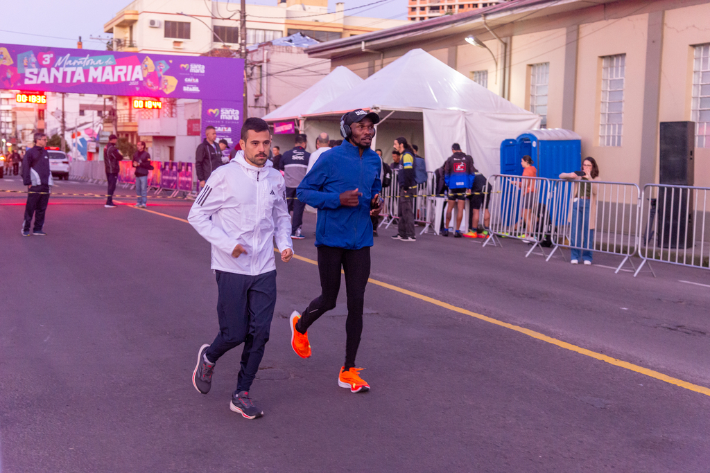 Campeões de volta: queniano e santa-mariense estão confirmados e farão nova disputa pelo título da Maratona de Santa Maria