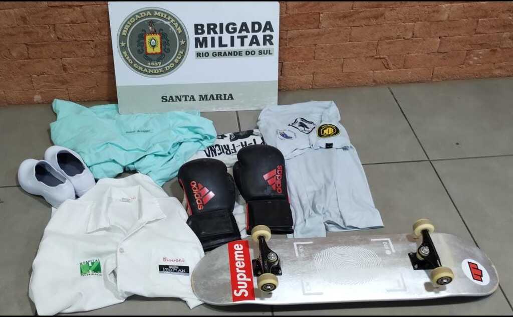 título imagem Homem é preso por receptação com roupas hospitalares do HVU em Santa Maria