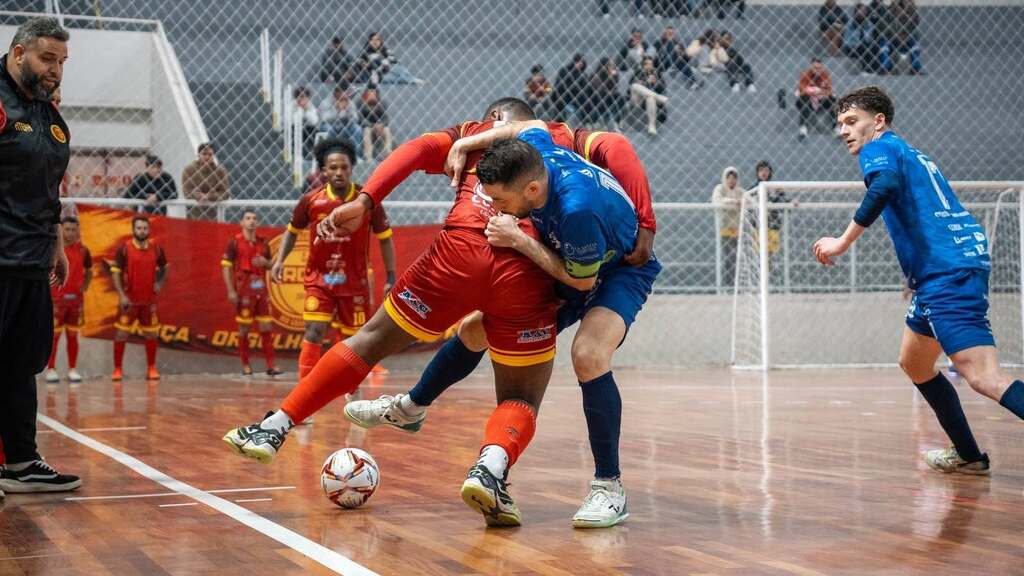 UFSM Futsal perde terceira consecutiva, segue sem vencer e vive situação delicada na Série Ouro