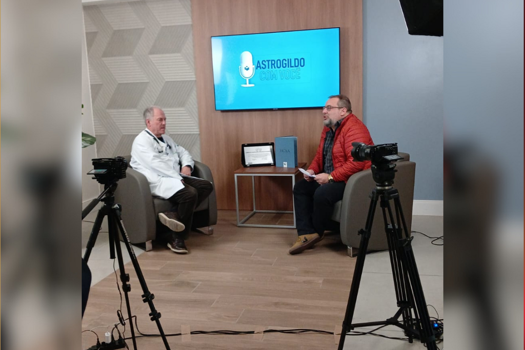 Programa Astrogildo com Você aborda cardiologia e gestão de pessoas no segundo episódio