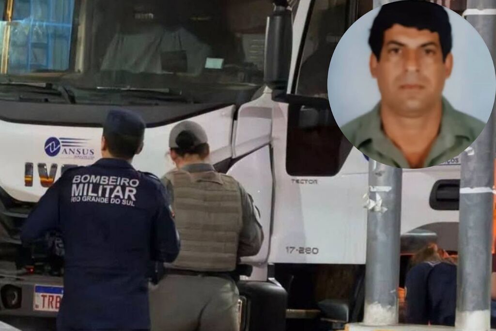 Sargento da reserva morre em acidente entre moto e caminhão de coleta de lixo em São Gabriel