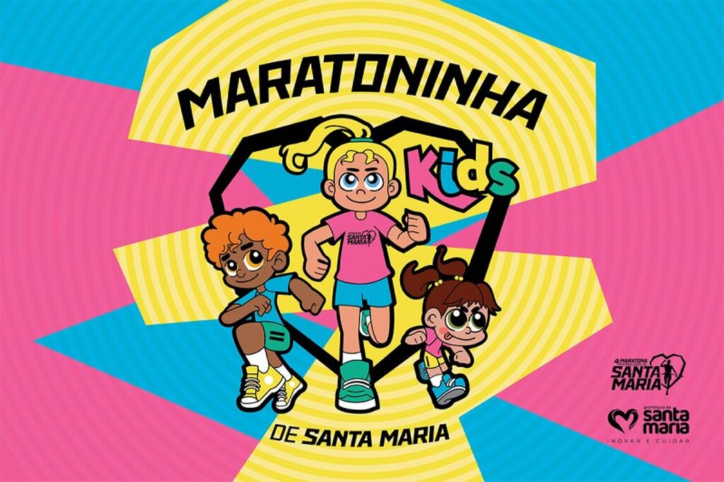 Primeira Maratoninha de Santa Maria terá 100 vagas para crianças; confira como participar