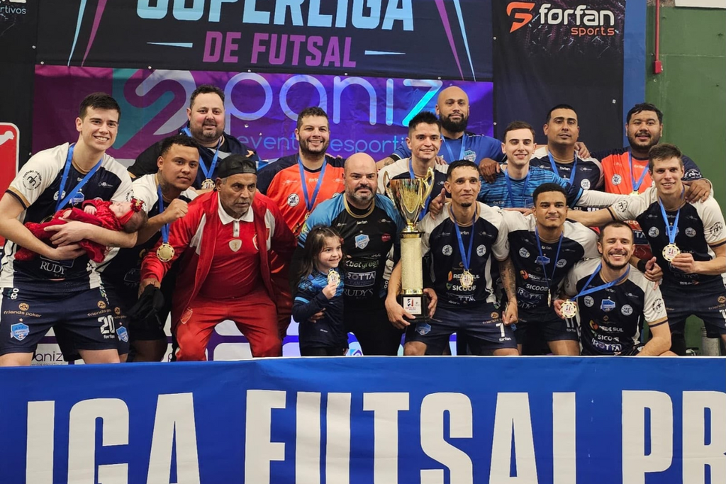 Valencia fica com título da Superliga de Futsal de Santa Maria; confira todos os campeões