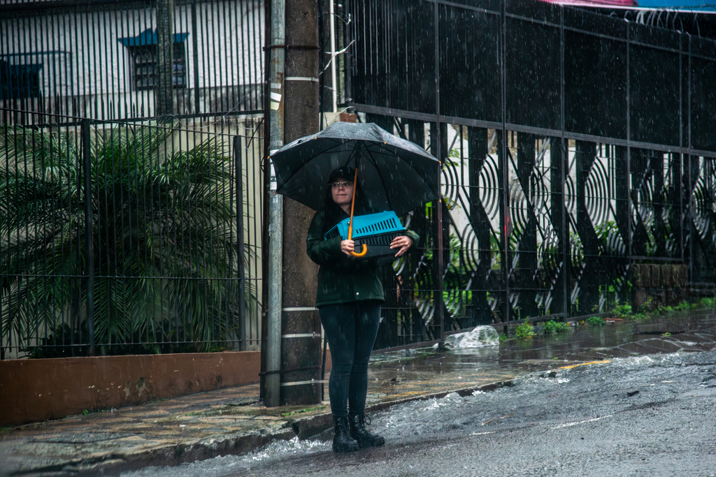 Chuva retorna a Santa Maria nesta segunda-feira, e terça-feira exige atenção para risco de temporais