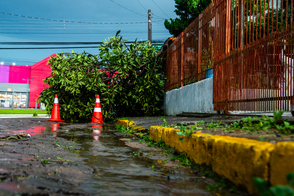 Santa Maria tem alerta vermelho para chuva intensa; Defesa Civil reforça orientações