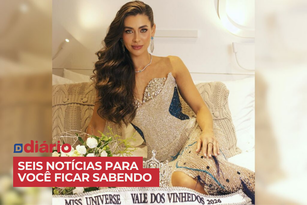 Santa-mariense fica entre as 20 melhores do Miss Universo Brasil 2026 e outras notícias