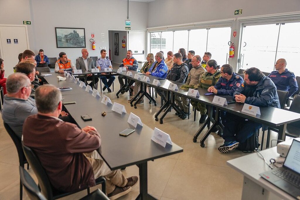 Santa Maria mobiliza órgãos de segurança diante de alerta vermelho para chuva intensa