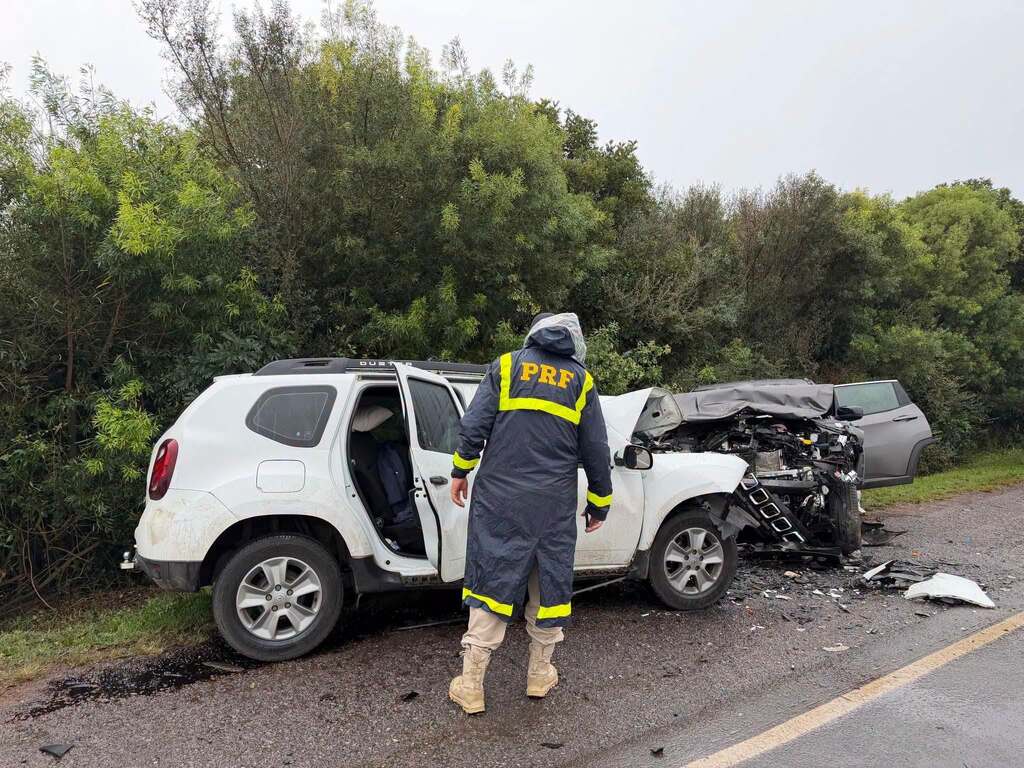 Policial penal morre cinco dias após acidente na BR-290; colisão deixou duas vítimas fatais