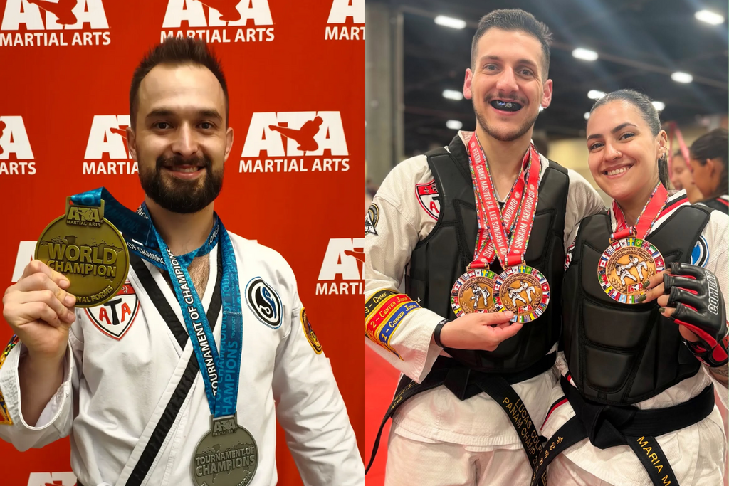 Título e outras tantas medalhas: Santa Maria sobe ao pódio do Mundial de Taekwondo nos Estados Unidos