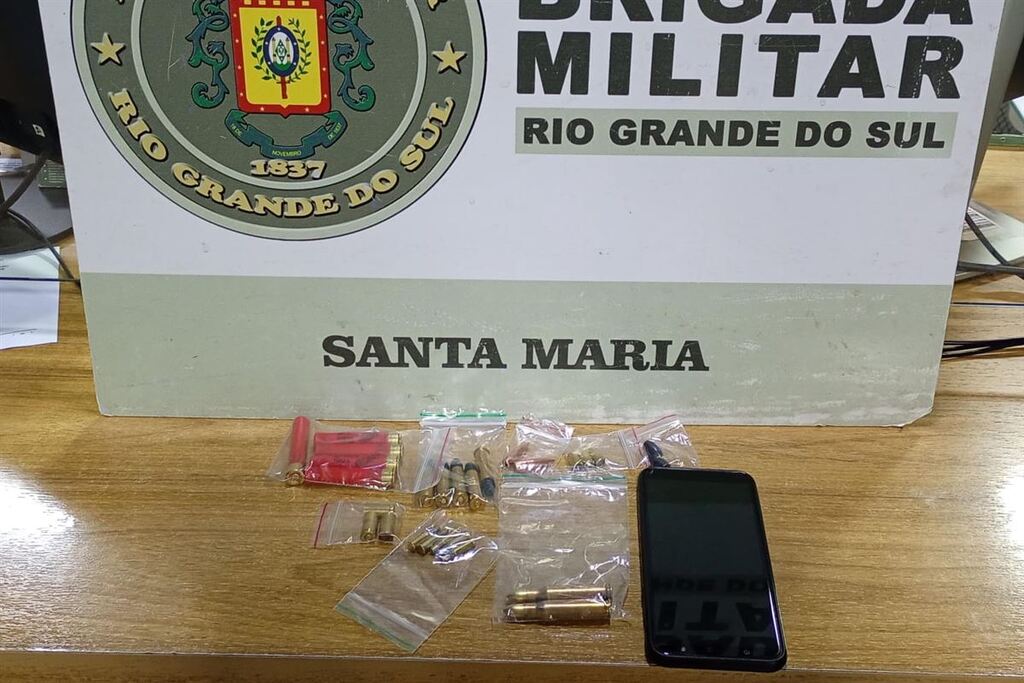 Com extensa ficha criminal, suspeito de furtar armas é preso em Santa Maria