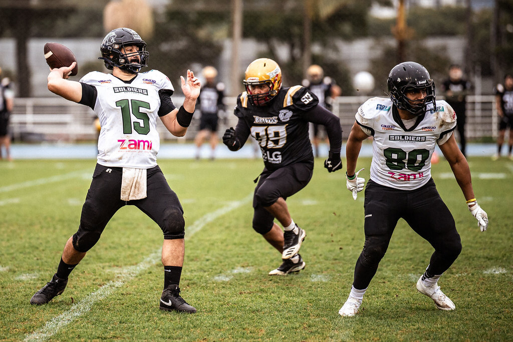 título imagem Soldiers vai a Santa Catarina para duelo que pode encaminhar classificação na Superliga de Futebol Americano