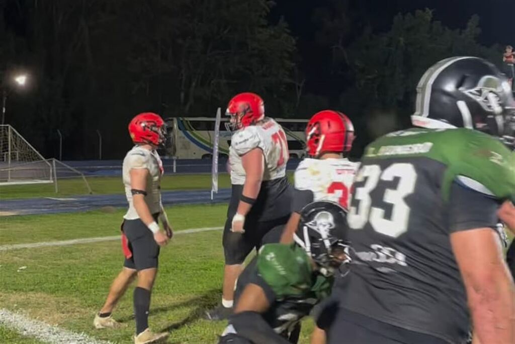 Santa Maria Soldiers é derrotado pelo Timbó Rex na Superliga de Futebol Americano