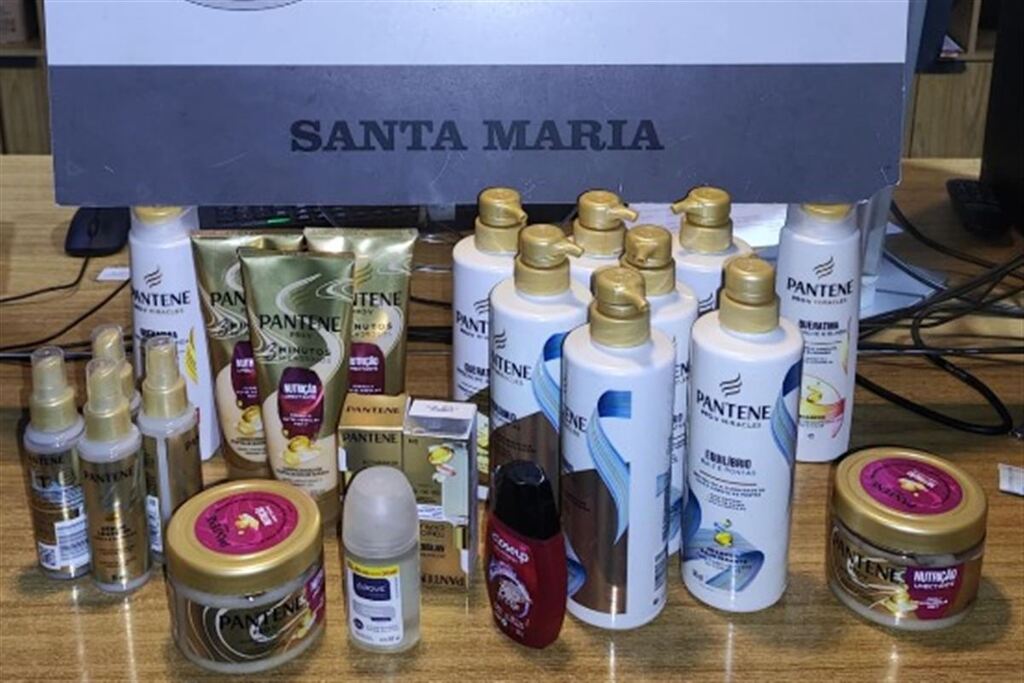 Assalto a farmácia termina com dupla presa e produtos recuperados em Santa Maria
