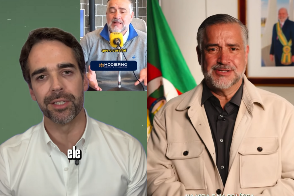 Em troca de críticas nas redes sociais, Leite diz para Pimenta 