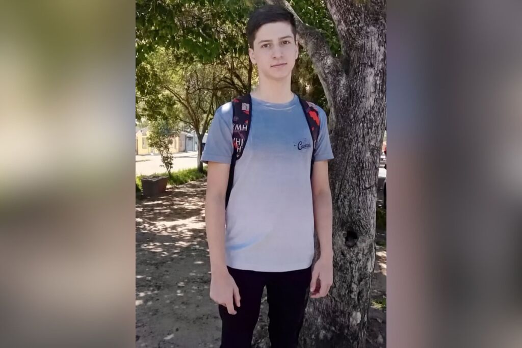 Adolescente de 17 anos está desaparecido há dois dias em Santa Maria; família pede ajuda nas buscas