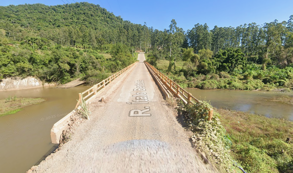 Mulher é encontrada morta em Nova Palma, presa em ponte sobre o Rio Soturno