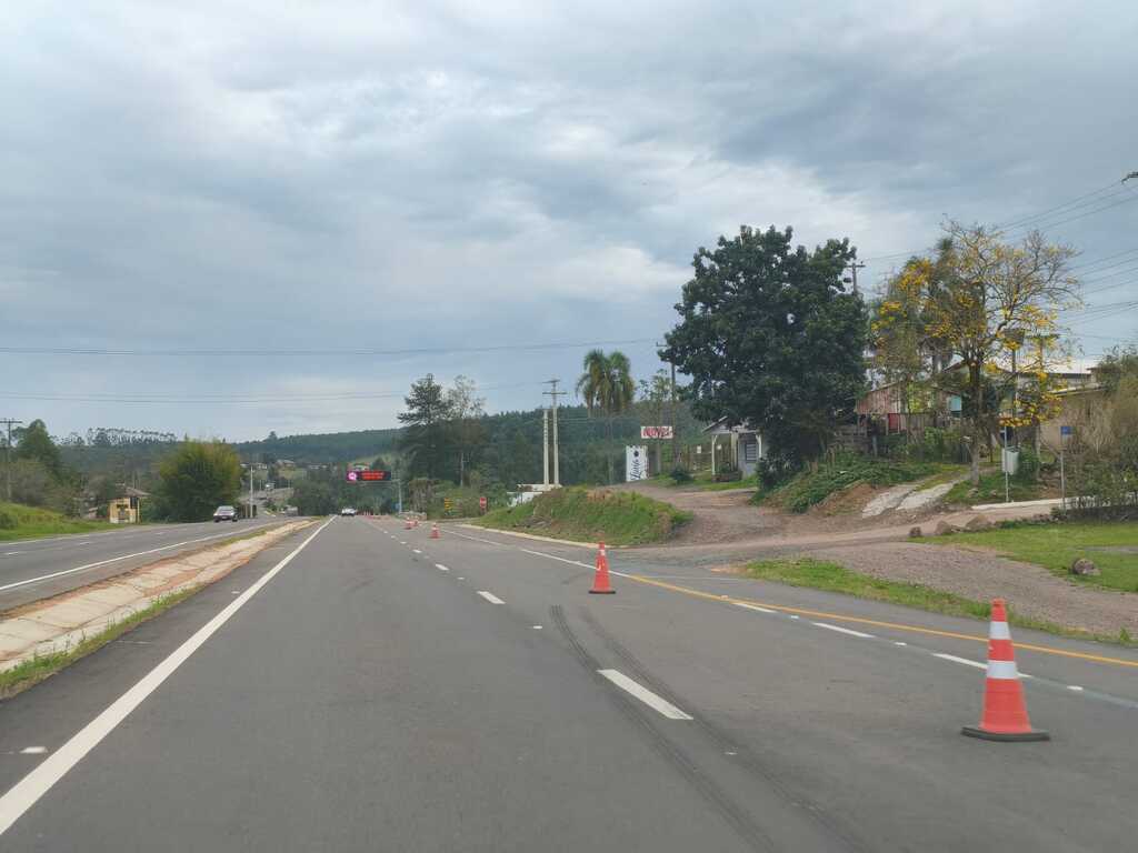 Por que trechos duplicados da RSC-287 seguem com cones e apenas uma pista liberada