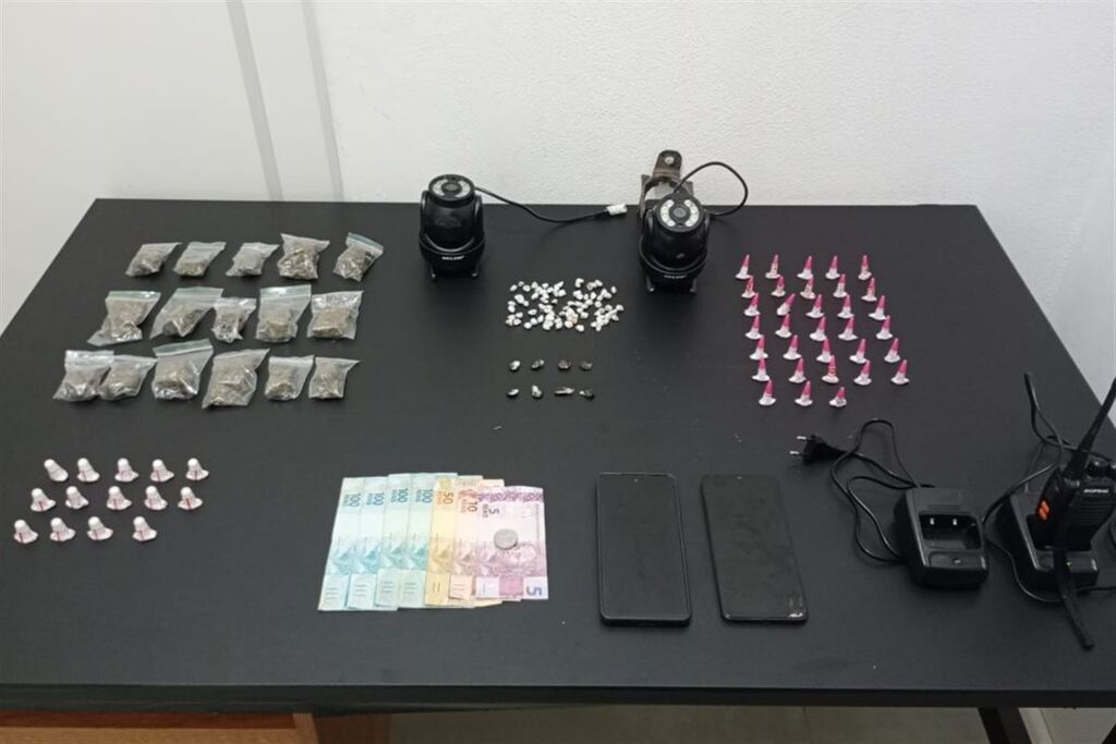 Casal é preso com drogas e dinheiro durante operação da Polícia Civil em Tupanciretã