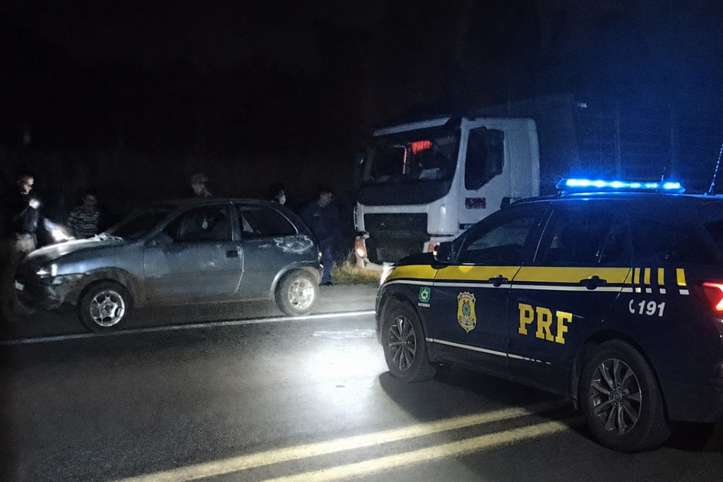 Homem é preso por embriaguez ao volante após acidente na BR-290, em Rosário do Sul