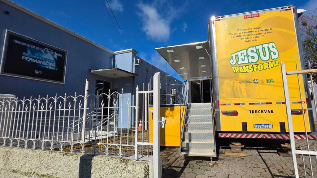 Carreta Missionária oferece atendimentos gratuitos neste fim de semana em Santa Maria