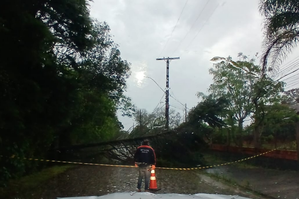 Aulas suspensas, posto de saúde fechado e mais de 50 casas sem energia elétrica em decorrência da chuva em Itaara; confira os estragos