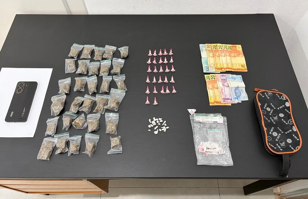 Jovem de 23 anos é preso com drogas e dinheiro em Tupanciretã