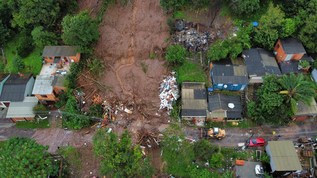 Defesa Civil alerta para risco moderado de deslizamentos em Santa Maria; cinco pontos são monitorados