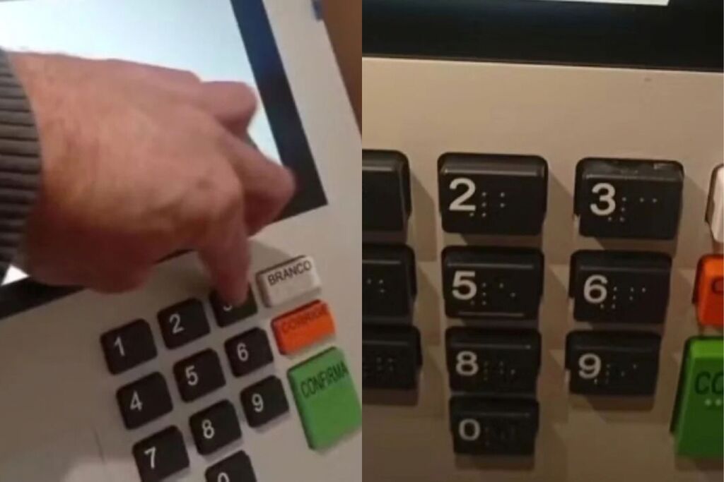 VÍDEO: Urna é substituída em Candelária após tecla 3 apresentar defeito