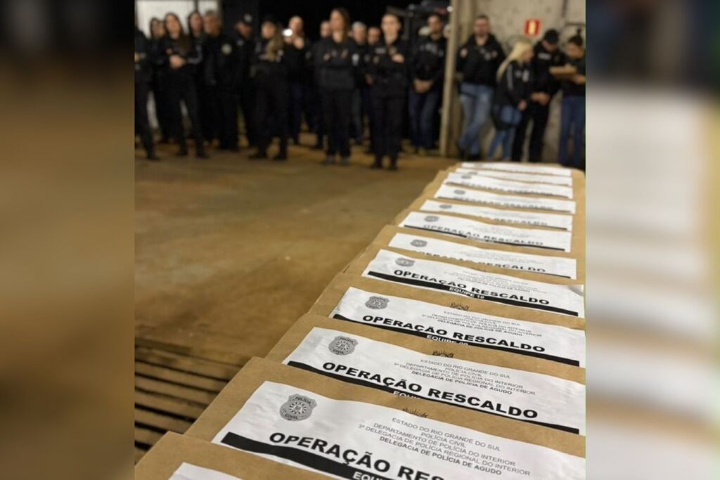 Operação contra guerra de facções na Quarta Colônia mobiliza 126 policiais e cumpre mandados em 10 cidades do RS