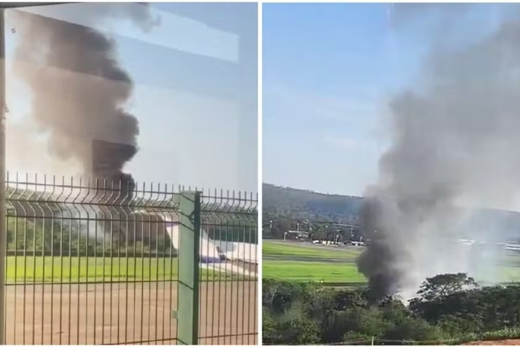 Queda de avião da Polícia Militar deixa três mortos no interior de Minas Gerais