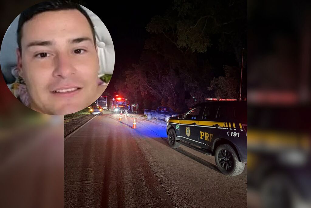 Motorista morre após descer para empurrar caminhonete e ser atingido por carro na BR-287, em Santiago