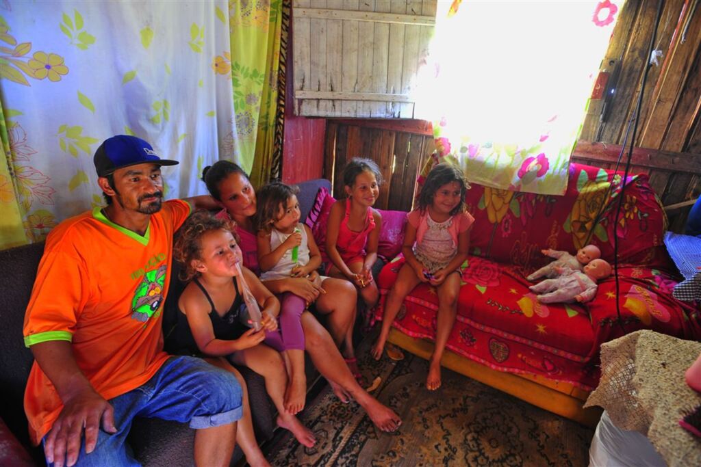 Como 4 famílias celebraram a tarde de Natal em Santa Maria