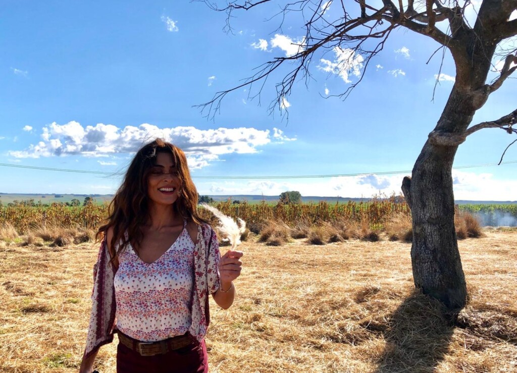 Foto: Raphaela Leite (Divulgação) - Protagonista Juliana Paes durante as gravações