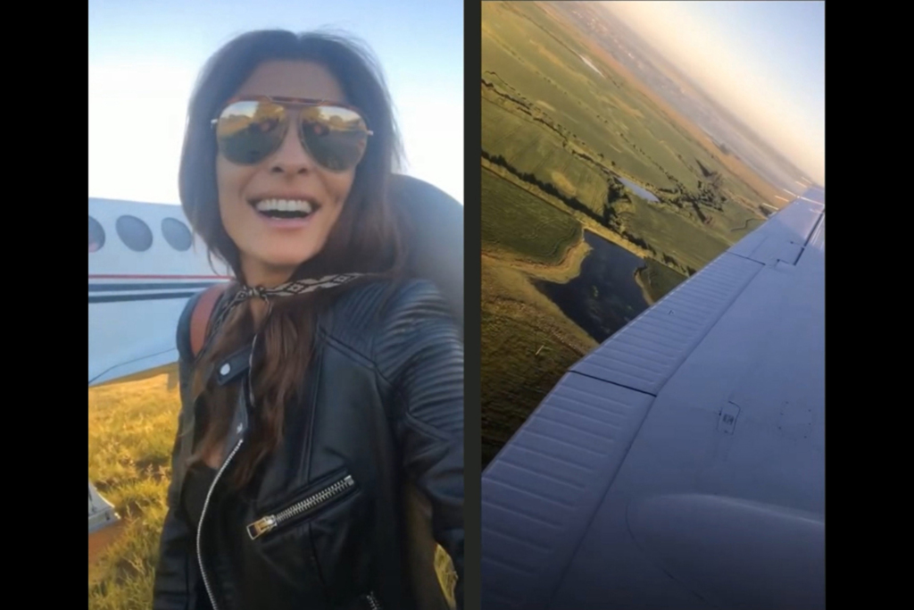 VÍDEO: depois de gravar na madrugada em São Gabriel, Juliana Paes volta para o Carnaval do Rio