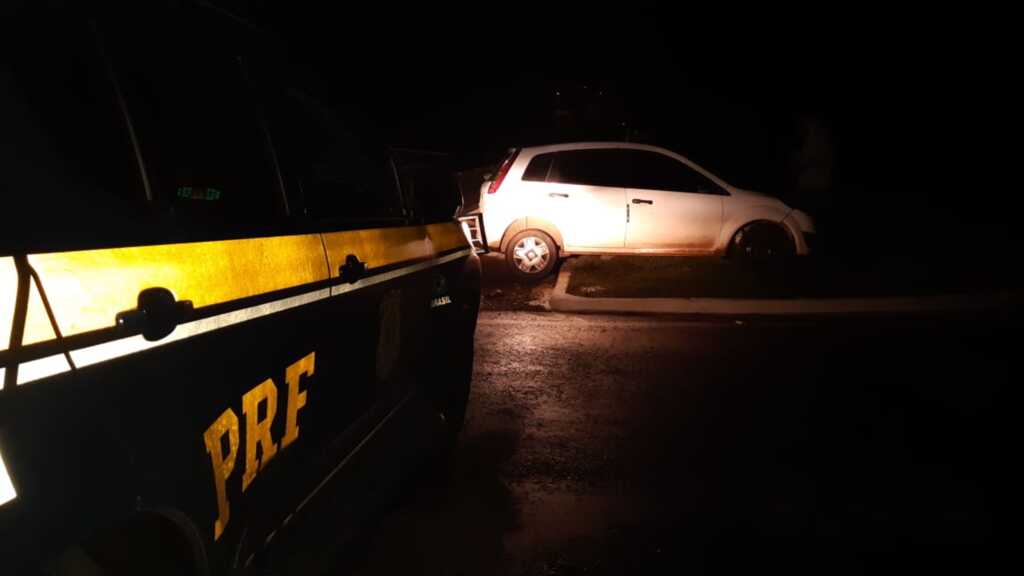 Motorista embriagado causa acidente na BR-287