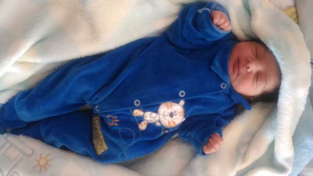 Nasceu o primeiro filho de Alessandra da Silva e Geovane Barragan