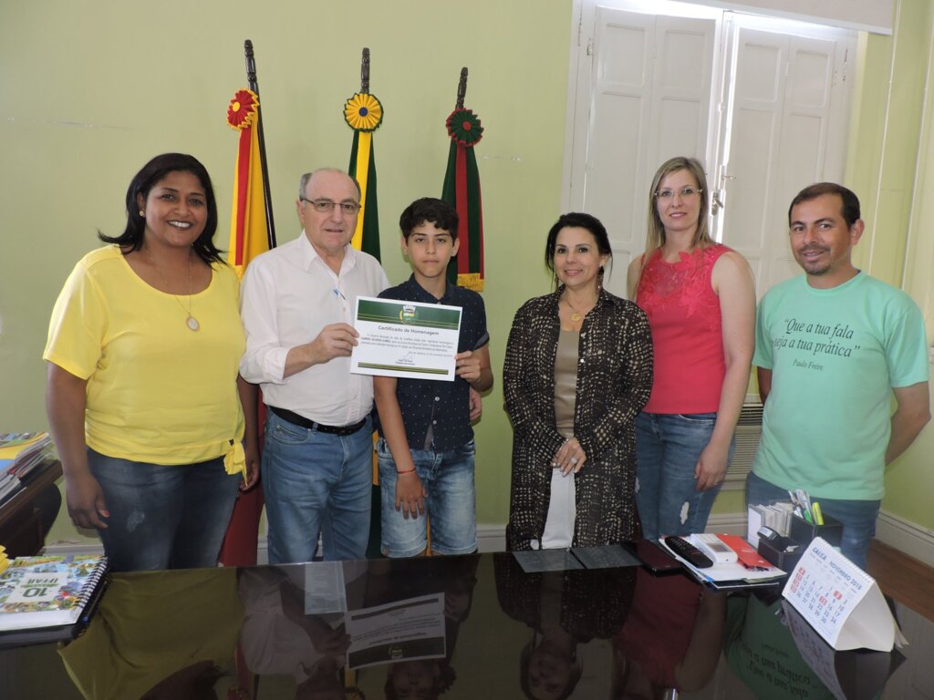 Estudante de Júlio de Castilhos é destaque em Olimpíada de Matemática