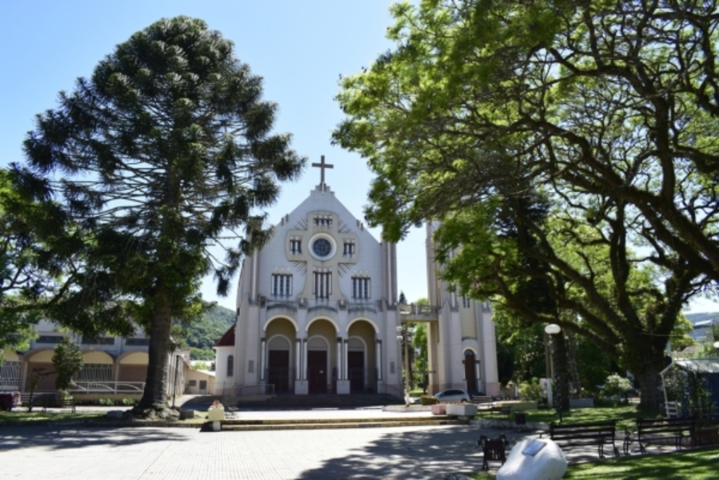 Foto: Prefeitura de Faxinal do Soturno - Praça Vicente Pallotti vai receber os ciclistas de Faxinal